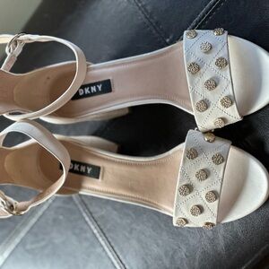 Leather upper.